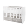 Letto per bambini MATRIX NEW white+artwood /telaio a doghe - livello 2/